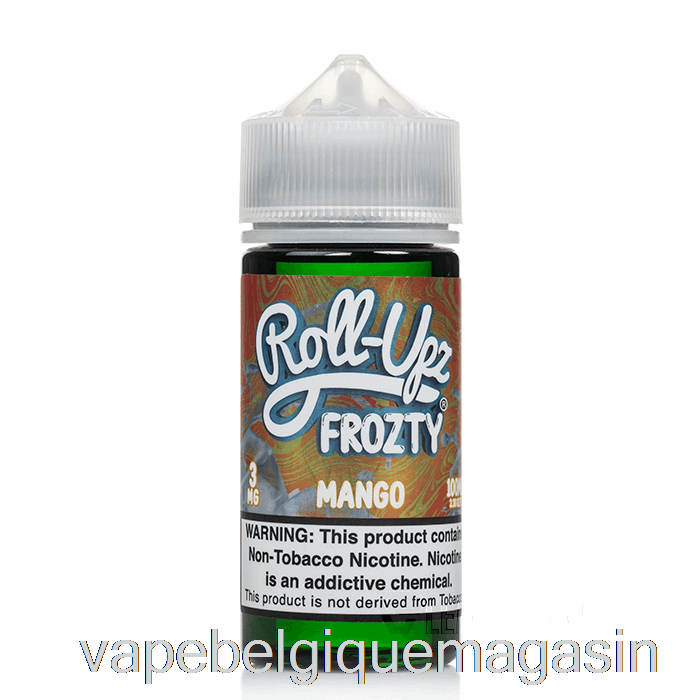 Vape Juice Frozty Mangue - Jus Roll-upz - 100ml 0mg